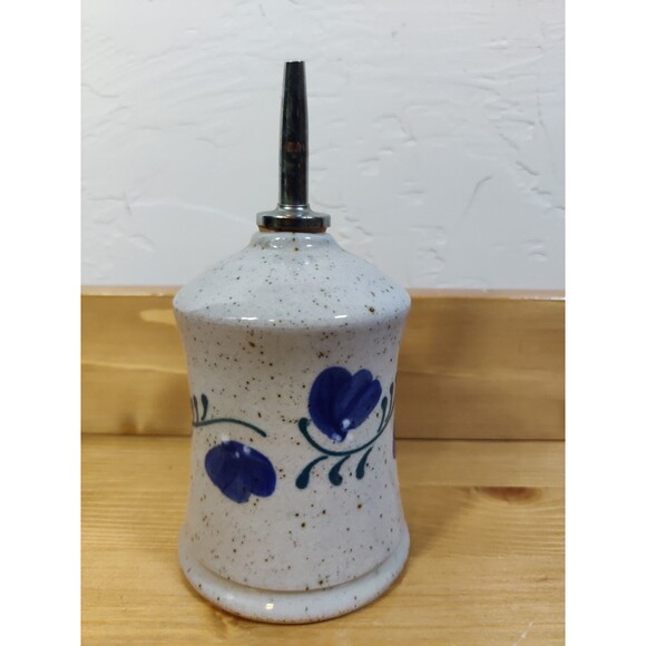 Vtg Great Bay Pottery USA Handmade Ceramic Oil 6" Bottle Never Used! - Picture 2 of 8